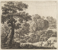 TvB G 3394
          <br/>
          Twee ruiters en een man met een hond
          <br/>
          <em>Waterloo, Anthonie, (1609-1690)</em>